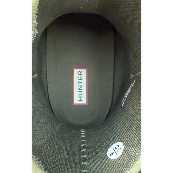 Hunter Refined Slim Fit Chelsea Rain Boots Women’s Sz 8 Green Waterproof Shoes - Picture 11 of 11